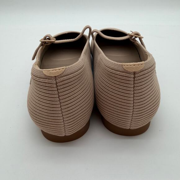 Vivaia Margot Mary Jane Comfort Old Money Washable Arch Support Flats Almond 9.5 - Picture 5 of 8